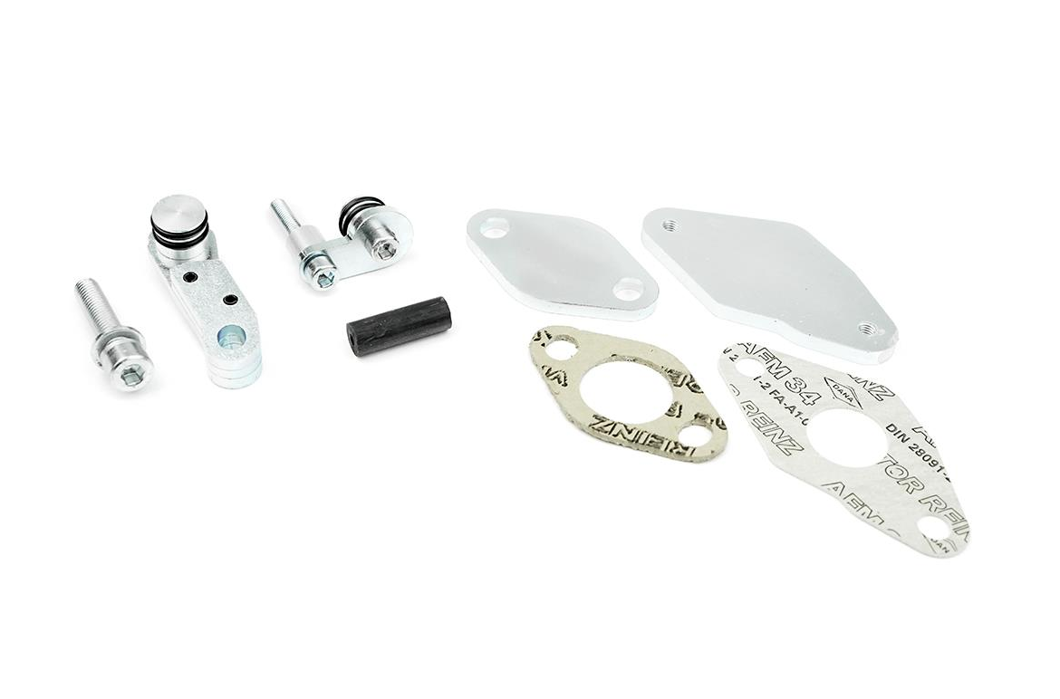 BMW N47N 2.0 Diesel EGR Valve Delete & Cooler Bypass Kit, EGR Blanking Block-Off Plates, Fits 1/2/3/4/5 Series E90 F30 X1 X3, For OE Cooler 11717810751, Off-Road/Race Use