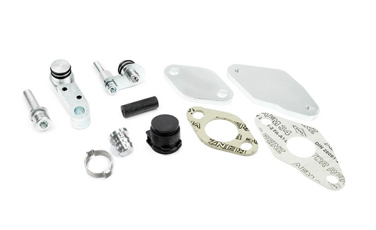 Darkside BMW F-Series Diesel EGR Cooler Delete/Bypass/Blanking Kit - N47N N47S1 N57N N57Z - EGR Block-Off Removal Pipe for F10 F11 F15 F16 F25 F26, 520d 525d 530d 535d 730d X3 X4 X5 X6, F01 F02 F07, 518d, Replacement Pipe, Blanking Plate, 530dX 535dX