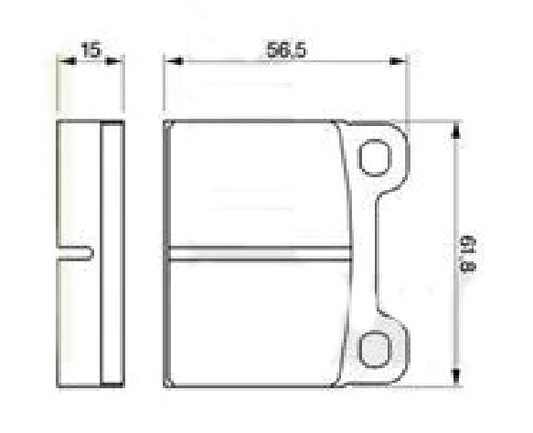 Bosch 0986460346 (0 986 460 346, BP496) Brake Pad Set, Low-Metallic, ATE Callipers with Mounting Manual - Fits Classic Alfa Romeo, BMW 2002, Audi 100 C1, VW 411/412, Ford Taunus, Saab 99, Talbot Horizon