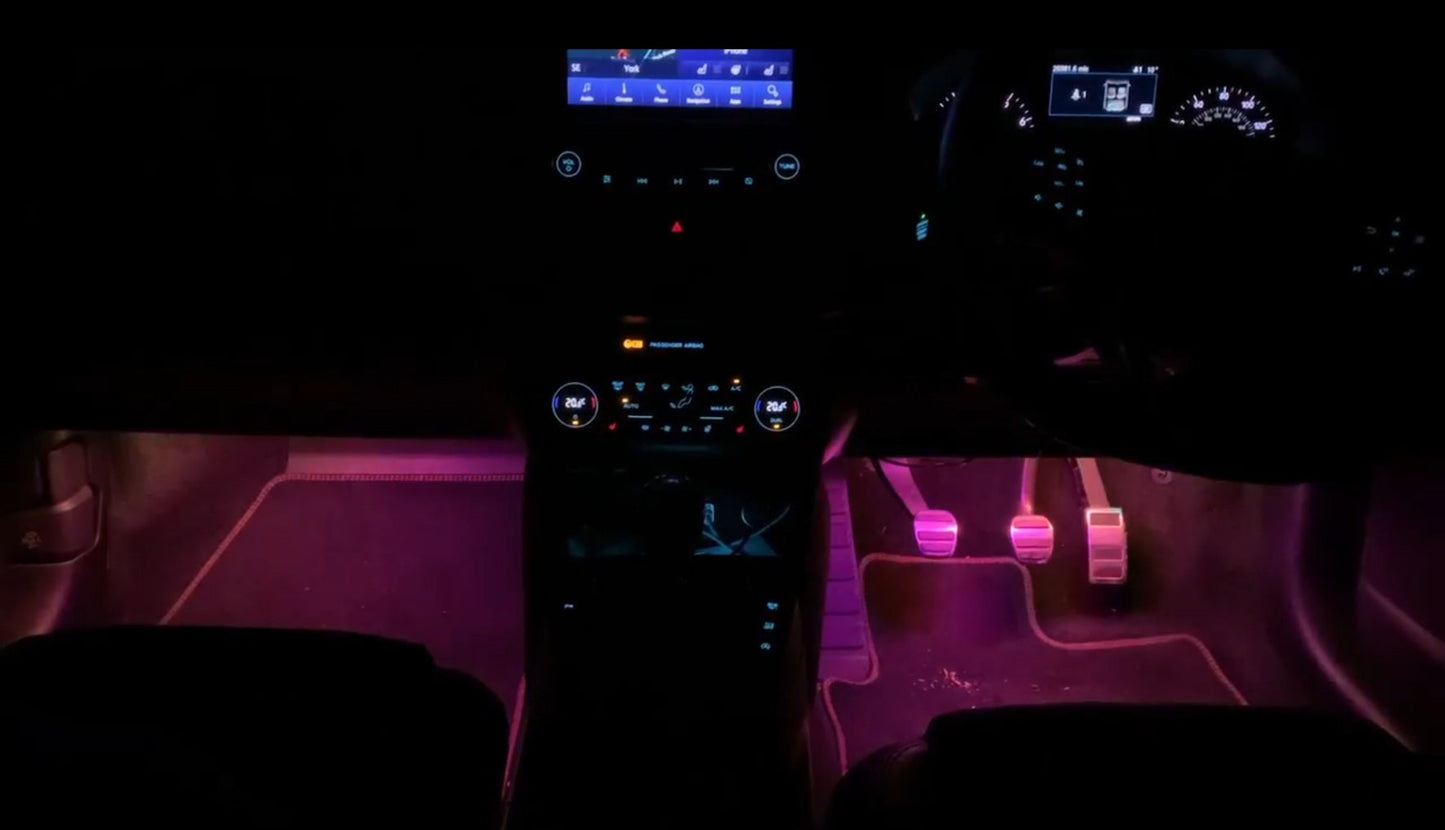 Chaser Edition RGB Footwell Kit - MK8 Fiesta All Models