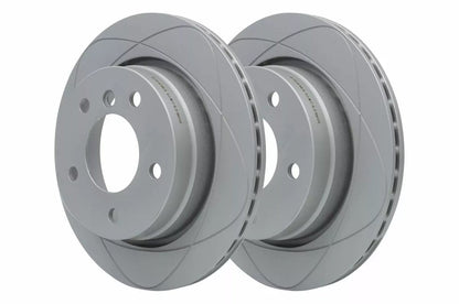 ATE PowerDisc 24.0319-0107.1 Grooved/Slotted Brake Disc Rotor for BMW 3 Series – 276mm Vented, High-Carbon Coated Anti-Corrosion, 5-Hole (5-Stud) – OE-Spec Replacement/Performance Upgrade – Includes Fixing Bolts & Screws – ATE 24 0319 0107 1 24031901071
