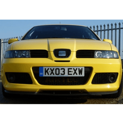 AIRTEC Motorsport Front Mount Intercooler (FMIC) Upgrade Kit for SEAT Leon Cupra R (LCR) - 60mm Single Pass Core - Direct Fit, No Cutting, Retains Crash Bar & Fog Lights - Pro-Series Satin Black or Silver
