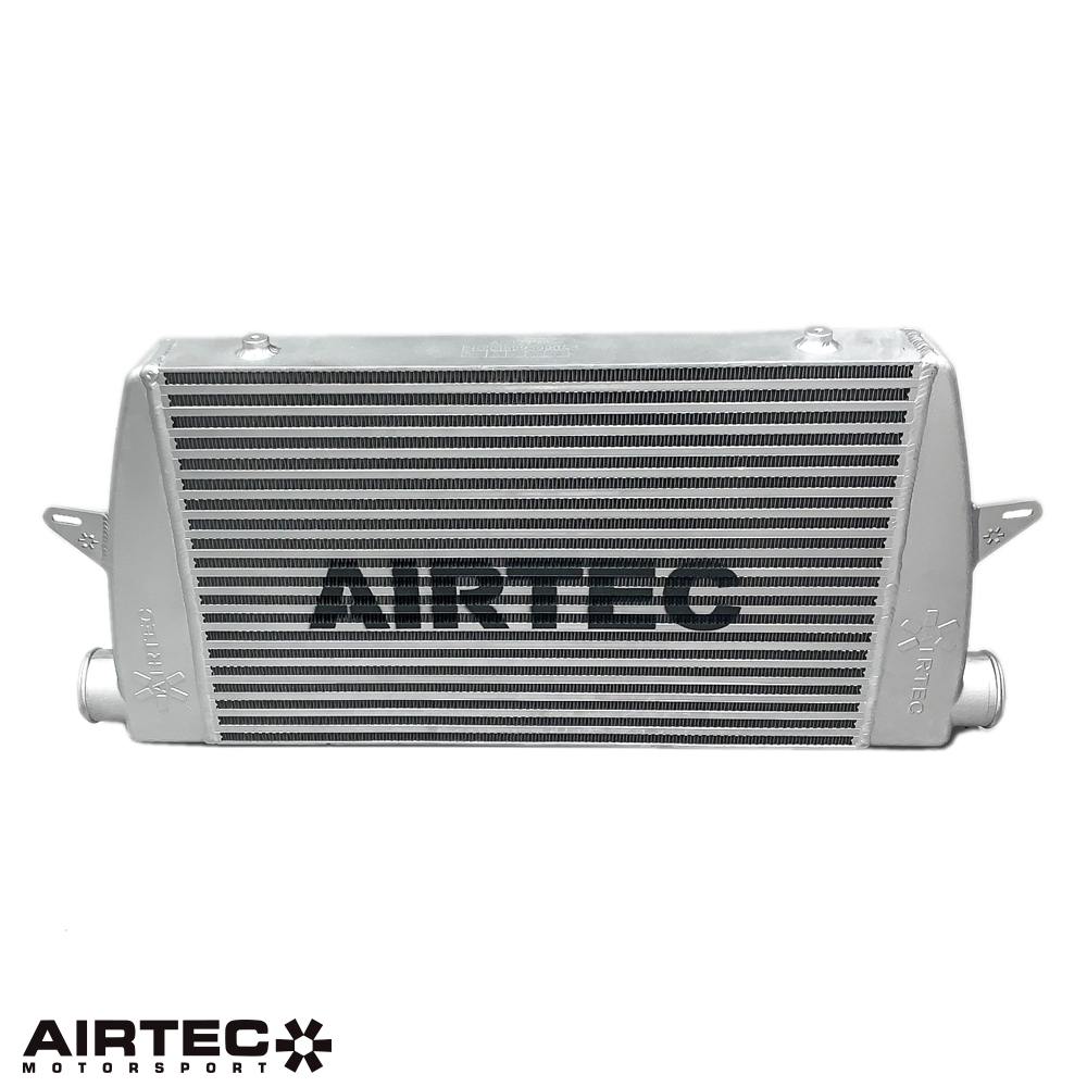 AIRTEC Motorsport Front Mount Intercooler (FMIC) Upgrade Kit for SEAT Leon Cupra R (LCR) - 60mm Single Pass Core - Direct Fit, No Cutting, Retains Crash Bar & Fog Lights - Pro-Series Satin Black or Silver