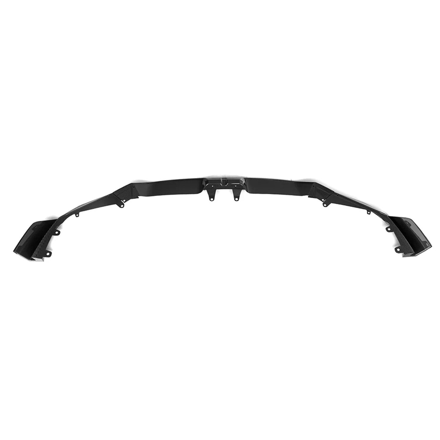 SooQoo BMW F96 X6M LCI Front Splitter In Gloss Carbon Fibre