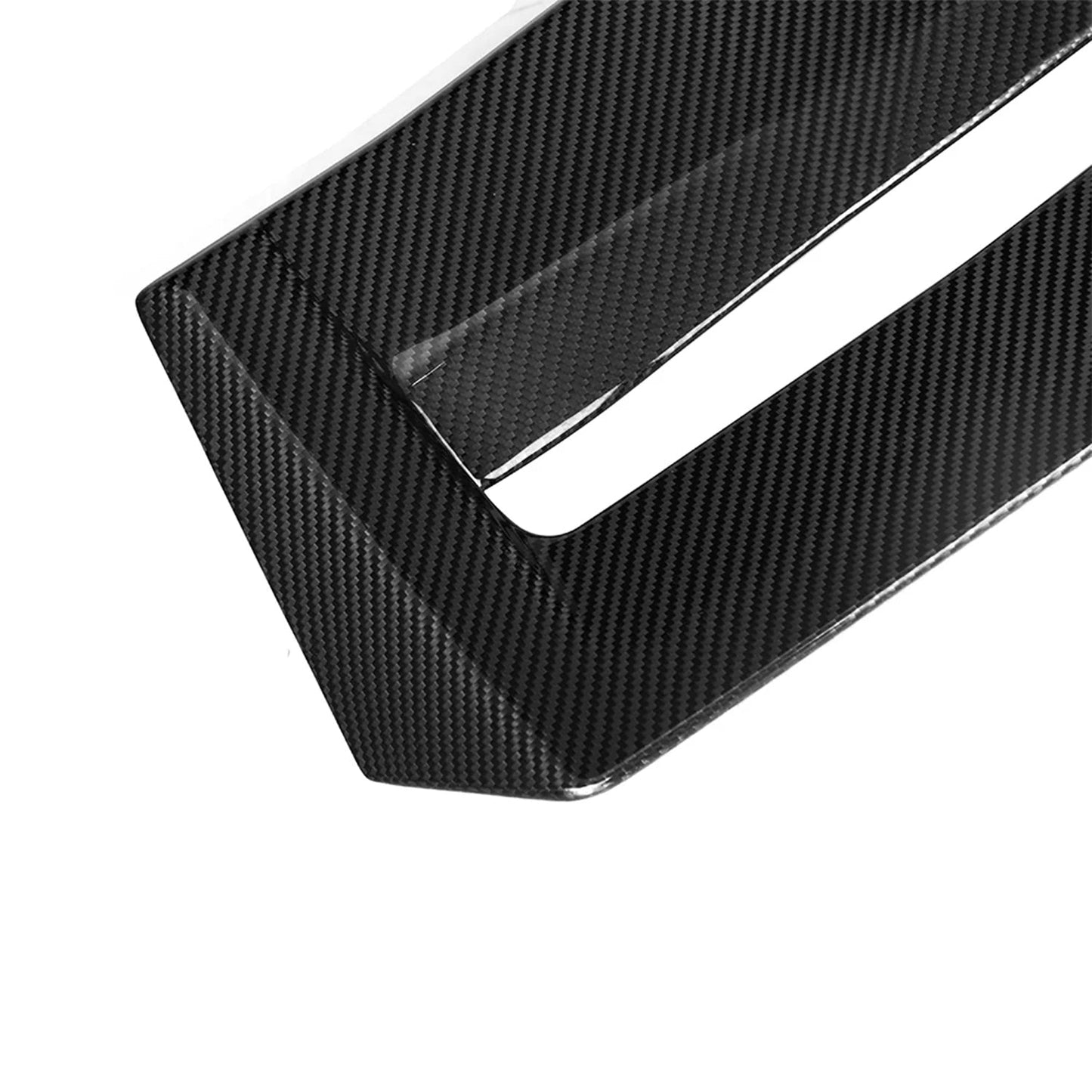 SooQoo BMW F98 X4M Aggressive Roof Spoiler In Gloss Pre Preg Carbon Fibre
