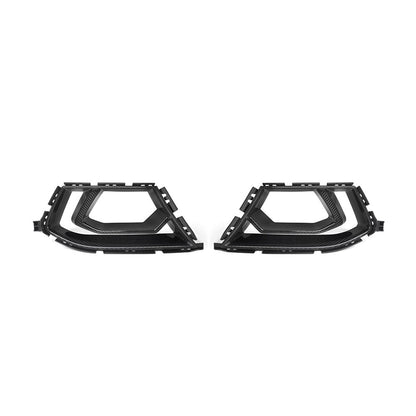 SooQoo BMW G80 M3 G82 M4 Front Ducts In Gloss Carbon Fibre