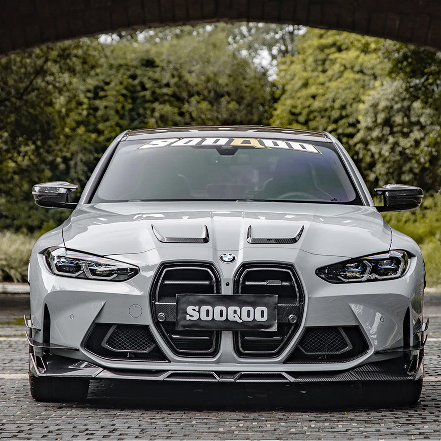 SooQoo BMW G80 M3 SQ Body Kit In Gloss Carbon Fibre