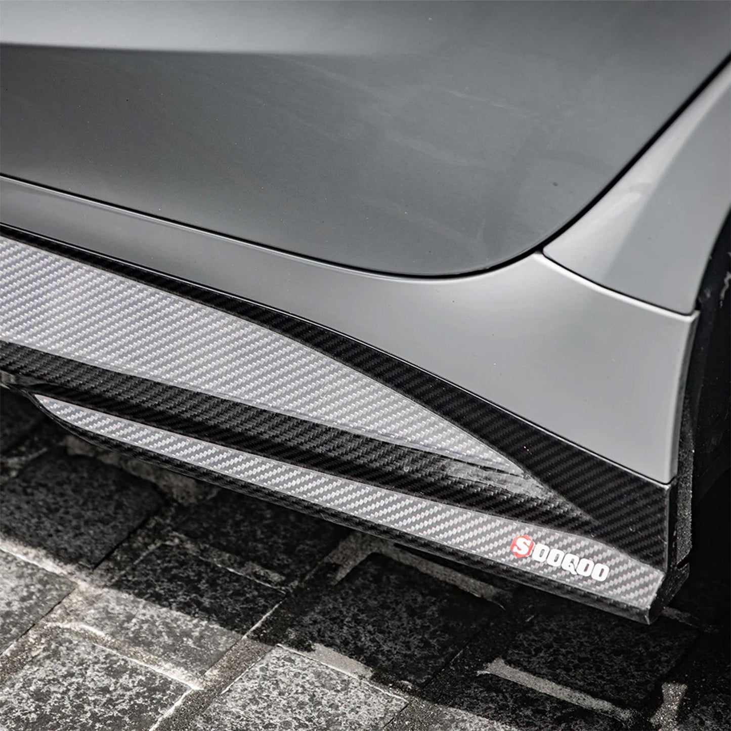 SooQoo BMW G80 M3 SQ Body Kit In Gloss Carbon Fibre