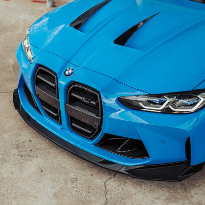 SooQoo BMW M3/M4 SQ Aero Front Grille In Gloss Pre Preg Carbon Fibre (G80/G81/G82/G83)
