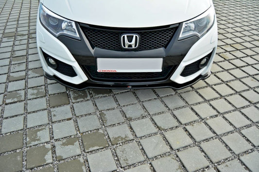 Maxton Design - FRONT SPLITTER HONDA CIVIC MK9 FACELIFT 2014-2017