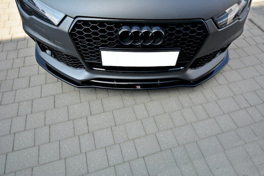 Maxton Design - Front Splitter V.1 Audi RS7 C7