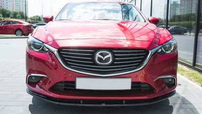 Maxton Design - FRONT SPLITTER V.1 MAZDA 6 GJ (MK3) FACELIFT (2014- 2017)