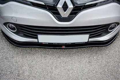 Maxton Design - FRONT SPLITTER RENAULT CLIO MK4 STANDARD (2012-2016)