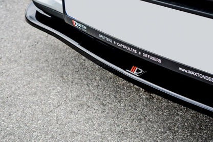 Maxton Design - FRONT SPLITTER RENAULT CLIO MK4 STANDARD (2012-2016)