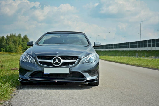 **CLEARANCE** Maxton Design - FRONT SPLITTER V.1 MERCEDES E W212 COUPE (2012-2017) (NO RETURN)