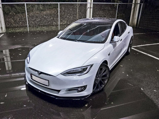 Maxton Design - FRONT SPLITTER V.1 TESLA MODEL S FACELIFT (2016-)
