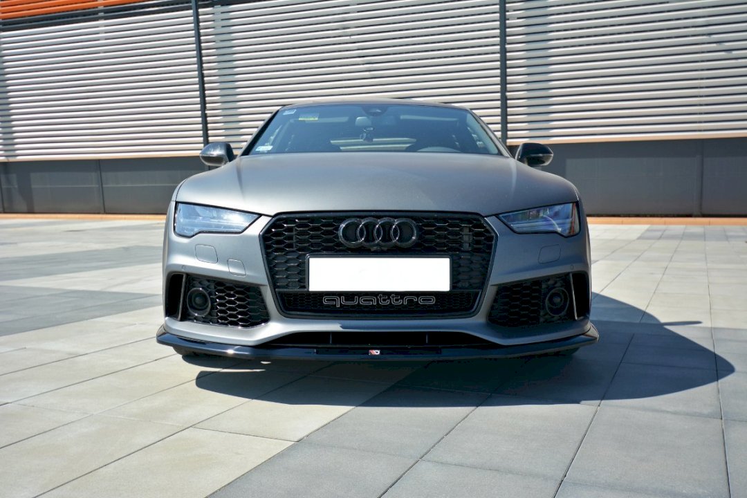 Maxton Design - Front Splitter V.2 Audi RS7 C7