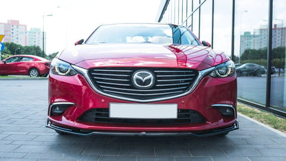 Maxton Design - FRONT SPLITTER V.2 MAZDA 6 GJ (MK3) FACELIFT (2014- 2017)