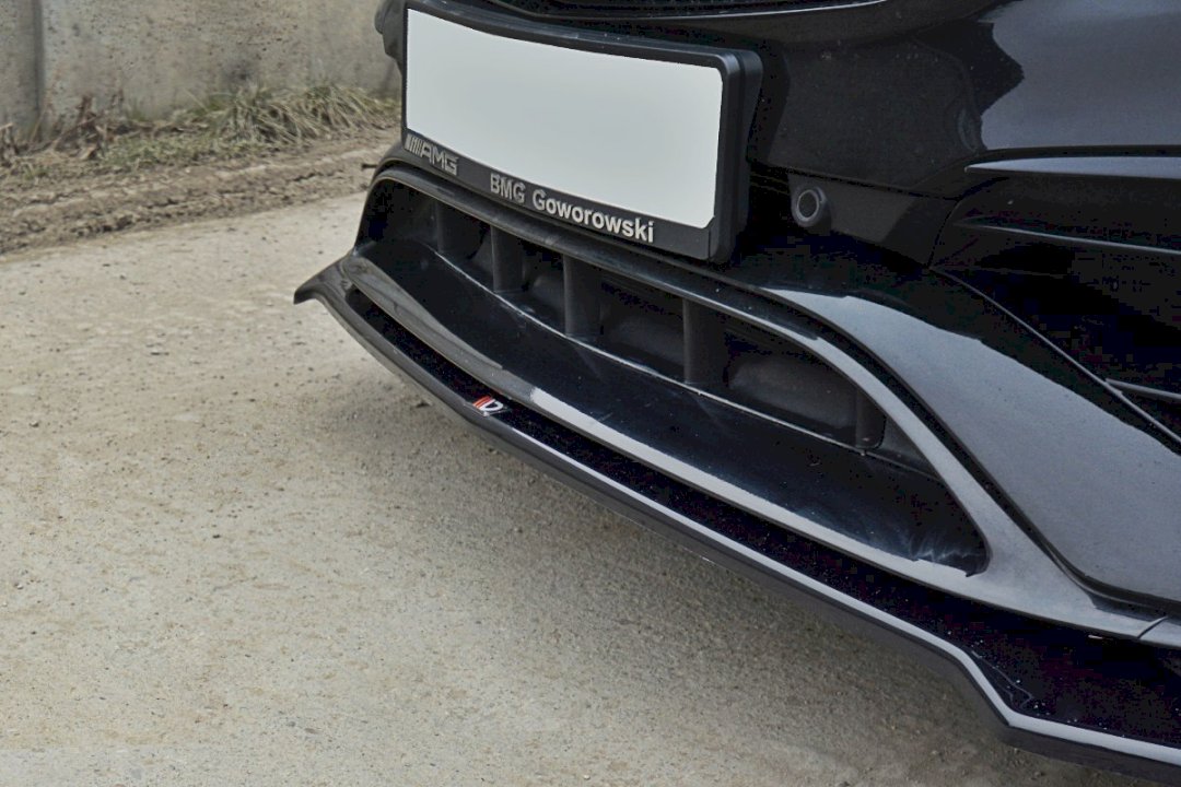 Maxton Design - FRONT SPLITTER V.2 MERCEDES CLA 45 AMG C117 (FACELIFT) (2017-UP)