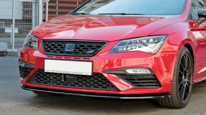 Maxton Design - FRONT SPLITTER V.1 SEAT LEON MK 3.5 CUPRA/FR (2017-2020)