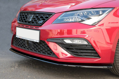 Maxton Design - FRONT SPLITTER V.1 SEAT LEON MK 3.5 CUPRA/FR (2017-2020)