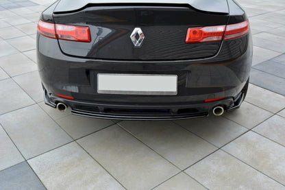 Maxton Design - CENTRAL REAR SPLITTER RENAULT LAGUNA MK 3 COUPE (2008-2015)