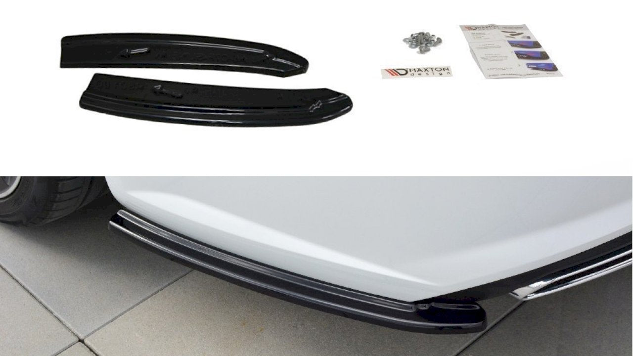 Maxton Design - Rear Side Splitters Audi A6 / A6 C7 S-Line / S6 C7 Facelift
