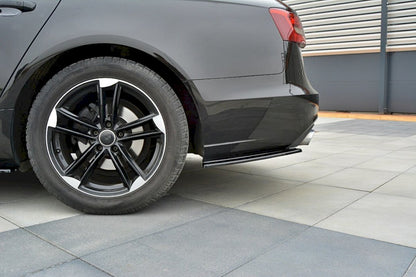 Maxton Design - REAR SIDE SPLITTERS AUDI A6 C7 (2011-2014)