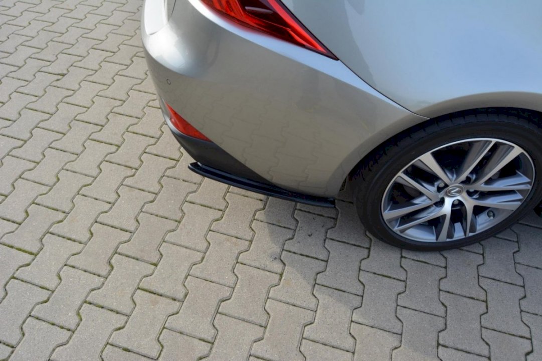 Maxton Design - REAR SIDE SPLITTERS LEXUS IS MK3 FACELIFT T (2016-UP)