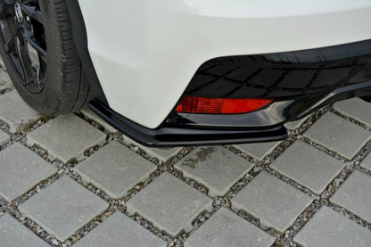 Maxton Design - REAR SIDE SPLITTERS HONDA CIVIC MK9 FACELIFT 2014-2017