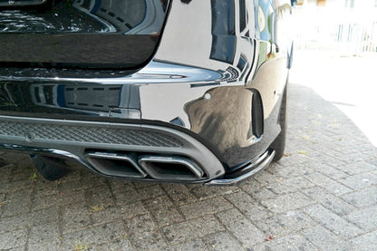 Maxton Design - REAR SIDE SPLITTERS MERCEDES C-CLASS S205 63 AMG ESTATE (2015-2018)