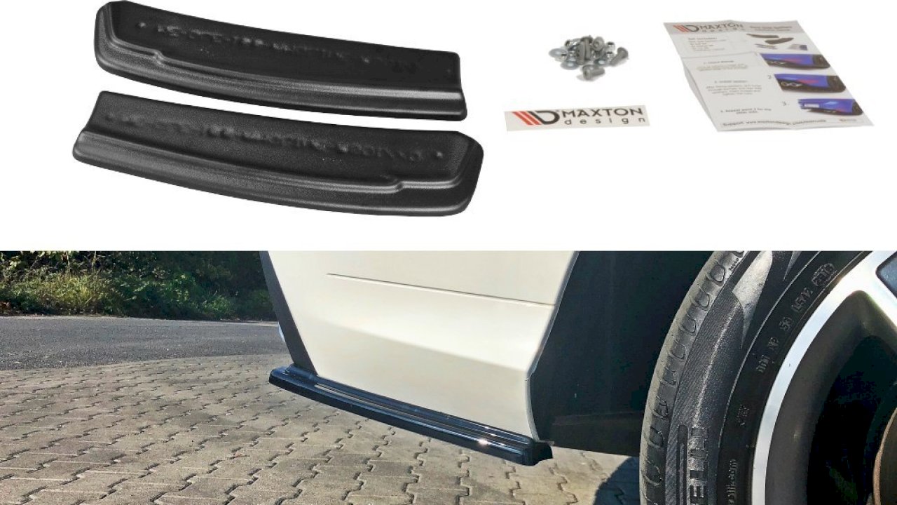 Maxton Design - REAR SIDE SPLITTERS MERCEDES GLE W166 AMG-LINE (2015-2018)