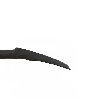 BMW M4 F82 Coupe 2014–2020 Carbon Fibre/Fiber Body Kit – M Performance/MP Style Aero Pack: Front Splitter/Lip, Side Skirts, Rear Diffuser, V-Style Boot/Trunk Spoiler – Gloss Carbon – CT Carbon