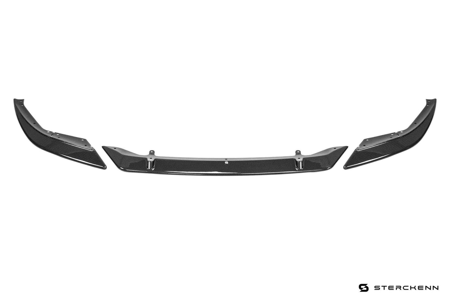 Genuine Sterckenn Carbon Fibre/Fiber Front Lip Splitter Kit for BMW M5 F90 LCI Facelift 2021–2024 & M5 Competition – Front Bumper Lip, Chin Spoiler, Aero Front Apron/Front Diffuser Extension | OEM+ Carbon Upgrade (SN-F90-S2)