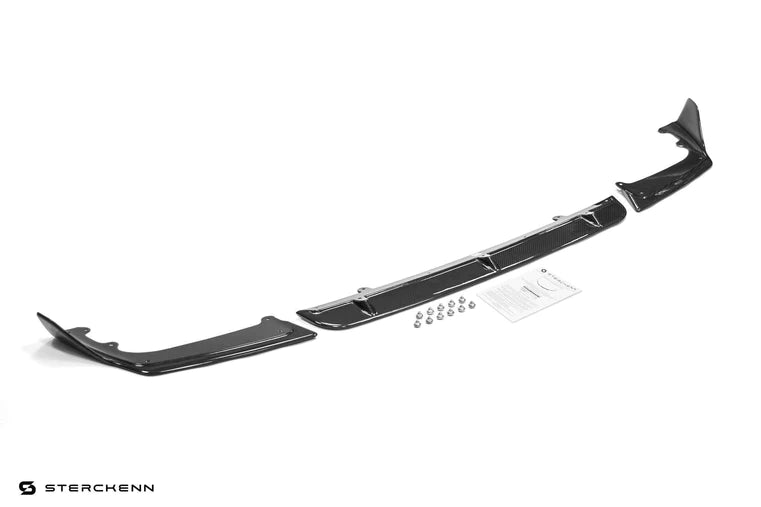 Sterckenn Carbon Fibre Front Lip Splitter Kit for BMW X5M F95 (2018+) - OEM-Style Chin Spoiler / Lower Bumper Lip / Front Air Dam