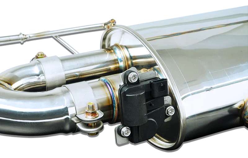 Stone MP517S Valvetronic Cat-Back Exhaust for Mercedes-Benz AMG GLC 43 GLC43 (M276 X253/C253 Coupe) – Switchable Active Valve, Remote OBD2 Plug & Play, Drone-Free Performance Sports Catback/Back Box Upgrade