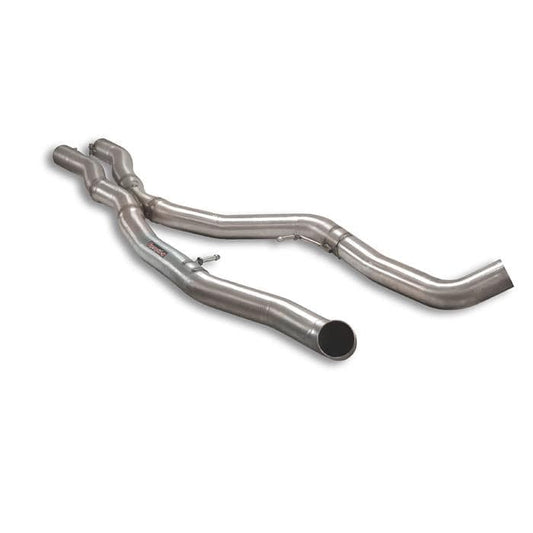Supersprint 980213 Exhaust Centre/Mid Pipe X-Pipe (Section 2) for BMW E90/E92 335i/335xi N54 3.0L 2005-2013  Resonator Delete