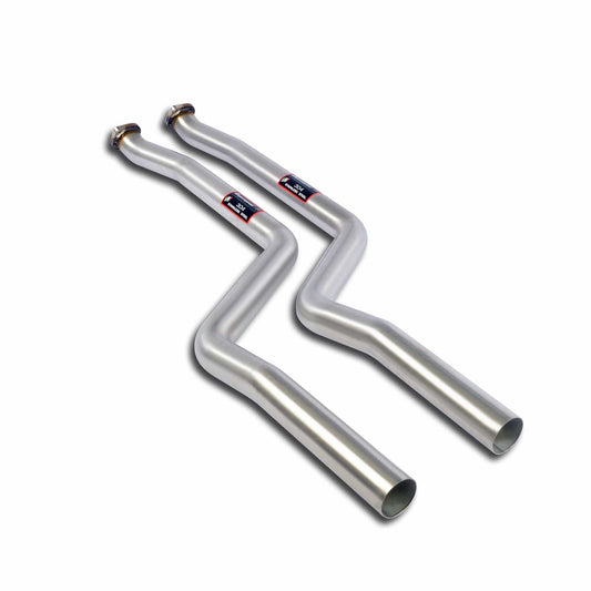 Supersprint BMW 335i/335xi N54 N55 Front Pipe Kit (L+R) - E90 E91 E92 E93 - Stainless Performance Exhaust Upgrade - Part 980212