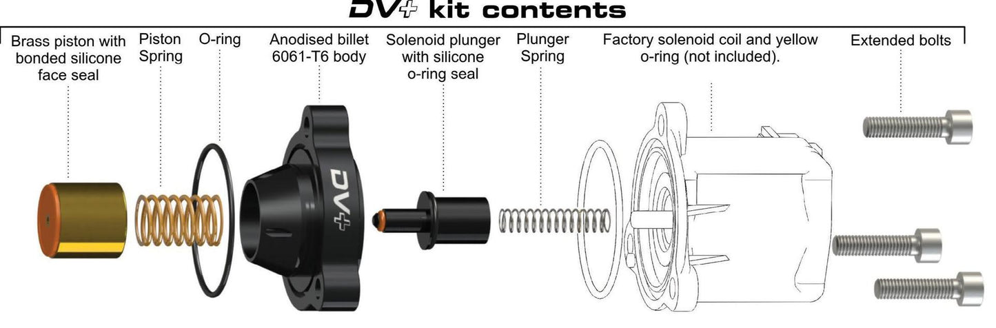 GFB T9363 DV+ Upgrade Diverter / Recirc Valve - Vauxhall Insignia B (MK2) 1.5T