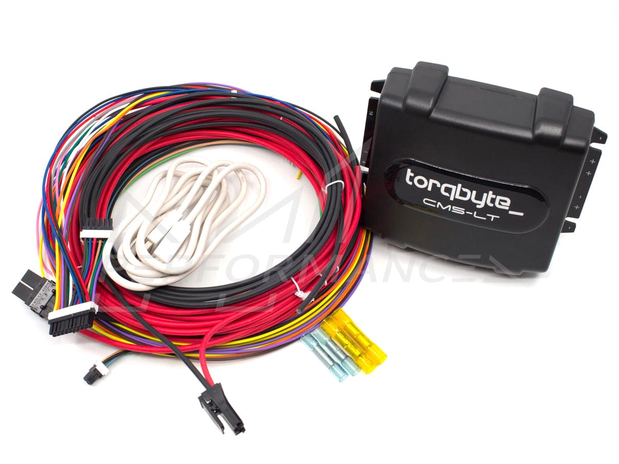 Torqbyte CM5-LTS Water-Methanol/Alcohol Injection Controller - Universal WI/Meth Kit Controller for Turbo & Supercharged Petrol/Diesel - 3D Mapped PWM, RPM/Boost Referenced, Dual 15A Pumps, Failsafes, CAN Ready, TorqTune, Data Logging, Staged Injection