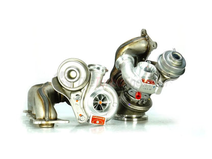 TTE500 BMW N54 Hybrid Twin Turbochargers by TheTurboEngineers - 135i & 335i (E82 E88 E90 E91 E92 E93), 500 PS, Fast Spool, Plug & Play