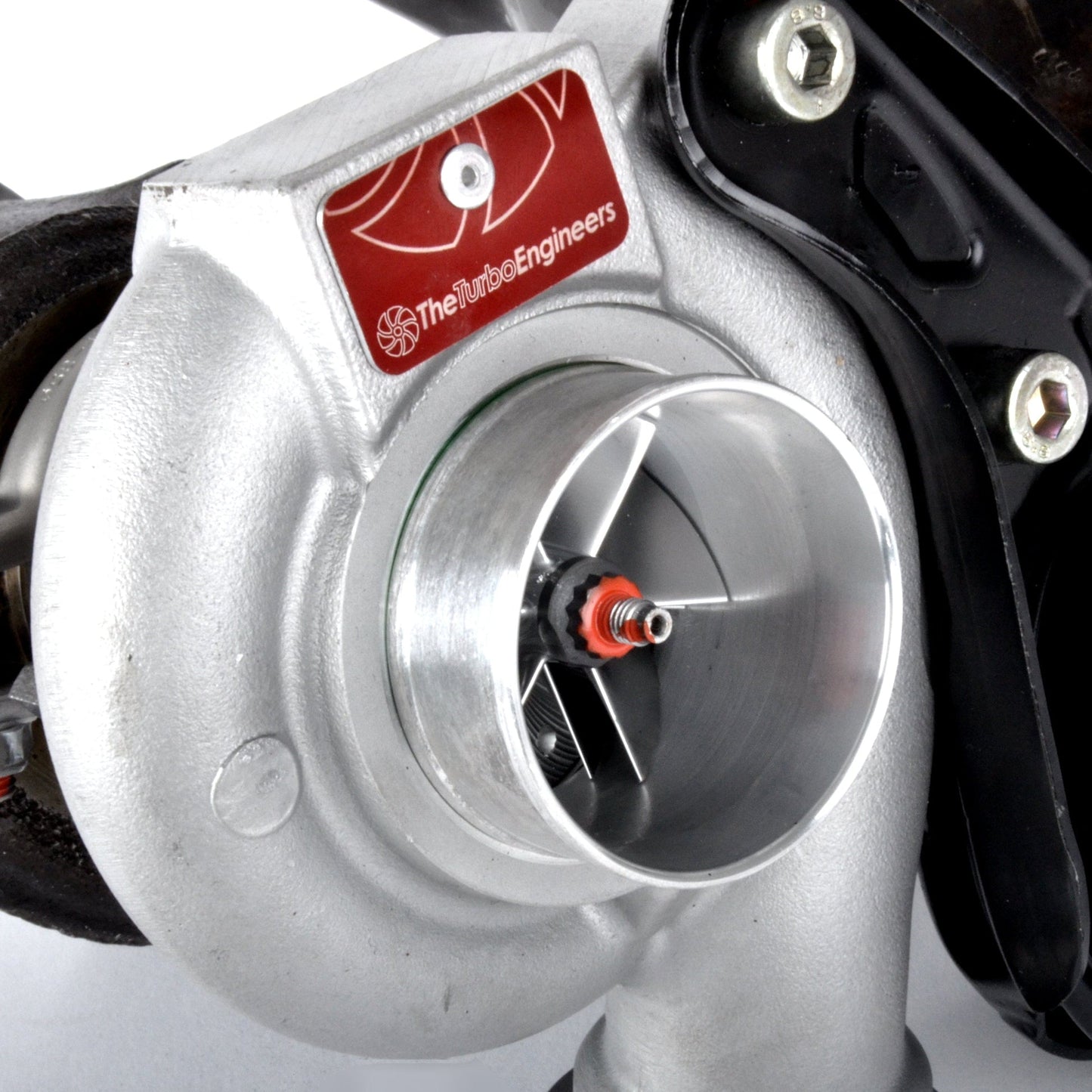 TTE600 BMW N54 Hybrid Twin Turbo Upgrade by TheTurboEngineers - 135i, 335i, 535i, Z4 35i (E82 E90 E92 E60), Plug-and-Play Stock Location, 600+ HP, Billet Compressor, 9-Blade Turbine, Upgraded Wastegate