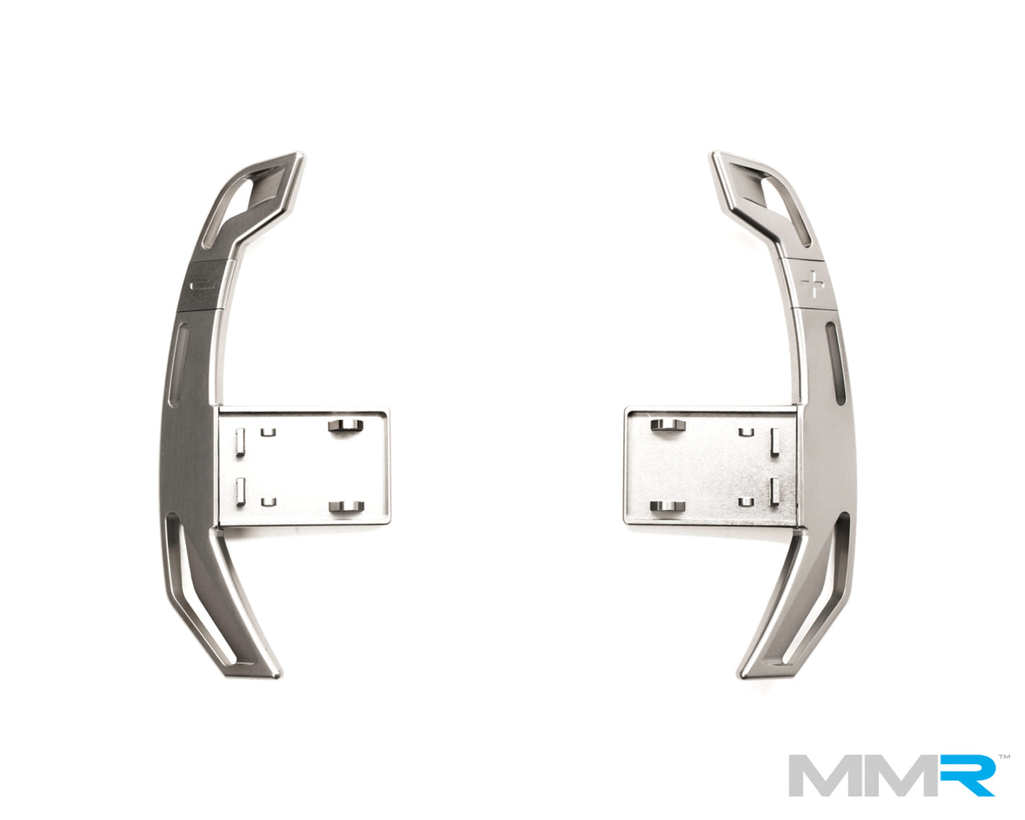 BMW E & F Series Paddle Shifters - Billet Aluminium Extended Replacement Gear Shift Paddles | CNC T-6061 | Fits M Performance Steering Wheel (Gen 1 & Gen 2) | Titanium Silver or Dark Anthracite Grey