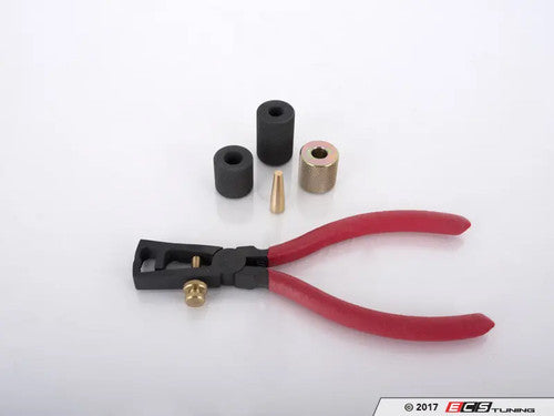 Schwaben BMW/MINI Fuel Injector Seal Tool Kit - PTFE/Teflon O-Ring Installer, Sizer & Removal Pliers for Direct Injection (DI) - BMW N54 N63, MINI Cooper S/JCW Turbo R55-R61 - Piezo Injector Rebuild/Reseal - OEM 83300495756