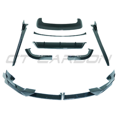 BMW X7 G07 LCI Facelift 2022-2025 Gloss Piano Black Exterior Pack - Shadowline Black Pack Dechrome Blackout Trim Kit | OEM+ Upgrade by CT Carbon