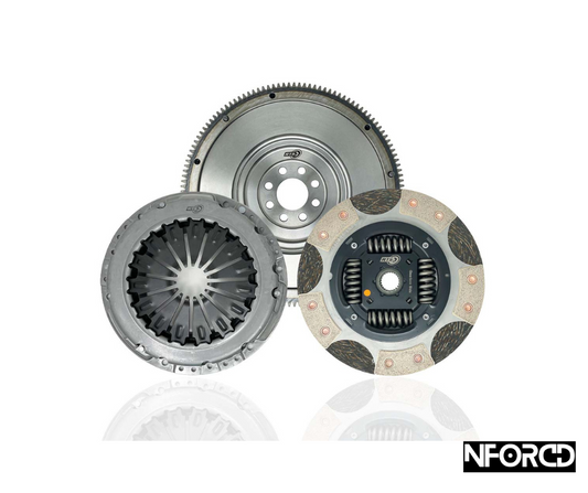 RTS Performance Uprated SMF Clutch Kit with Single Mass Flywheel for Ford 1.5/1.6 TDCi & Volvo 1.6D D2  Organic HD, Twin Friction, 5 Paddle  Fiesta, Focus, C-Max, Kuga, Mondeo, C30