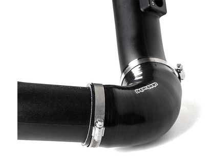 BMW M3/M4 F80 F82 F83 F8X S55 Cold Air Intake/Induction Kit 2013-2019 - Front Mount Kidney Grille Feed Ram Air, 3 Inch Open Cone Filters - Performance Intake Upgrade for Twin Turbo - VR Performance VR-F80M3-110