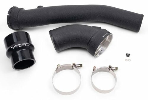 VRSF N55 Charge Pipe Upgrade Kit for BMW F-Series M2, M135i, M235i, 335i, 435i (xDrive) | F20 F22 F30 F31 F32 F33 F36 F87 | T6061 Aluminium, Wrinkle Black, 1/8 NPT Meth Bung, Couplers & Clamps
