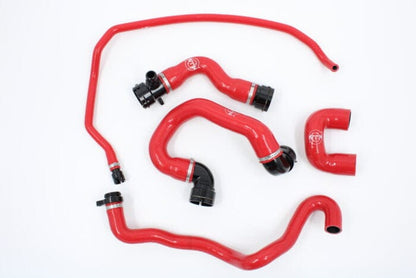 VTT BMW B58 Gen1 Silicone Coolant Hose Kit - 6-Ply Radiator/Expansion/Vent Lines with Black Billet Quick-Connects | F20 F21 F22 F23 F30 F31 F32 F33 F36 (F2x/F3x) | M140i M240i 340i 440i | Radiator Hose Set/Water Hose/Cooling Pipe Upgrade Replacement