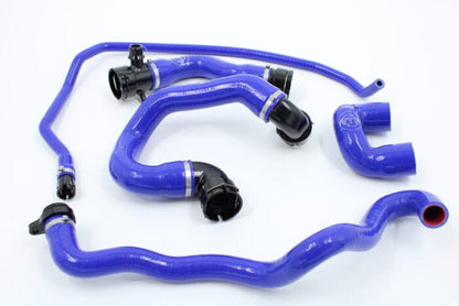 VTT BMW B58 Gen1 Silicone Coolant Hose Kit - 6-Ply Radiator/Expansion/Vent Lines with Black Billet Quick-Connects | F20 F21 F22 F23 F30 F31 F32 F33 F36 (F2x/F3x) | M140i M240i 340i 440i | Radiator Hose Set/Water Hose/Cooling Pipe Upgrade Replacement